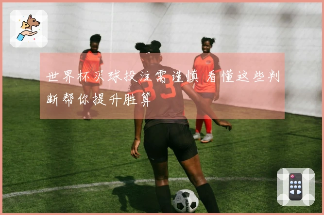 世界杯买球投注需谨慎 看懂这些判断帮你提升胜算